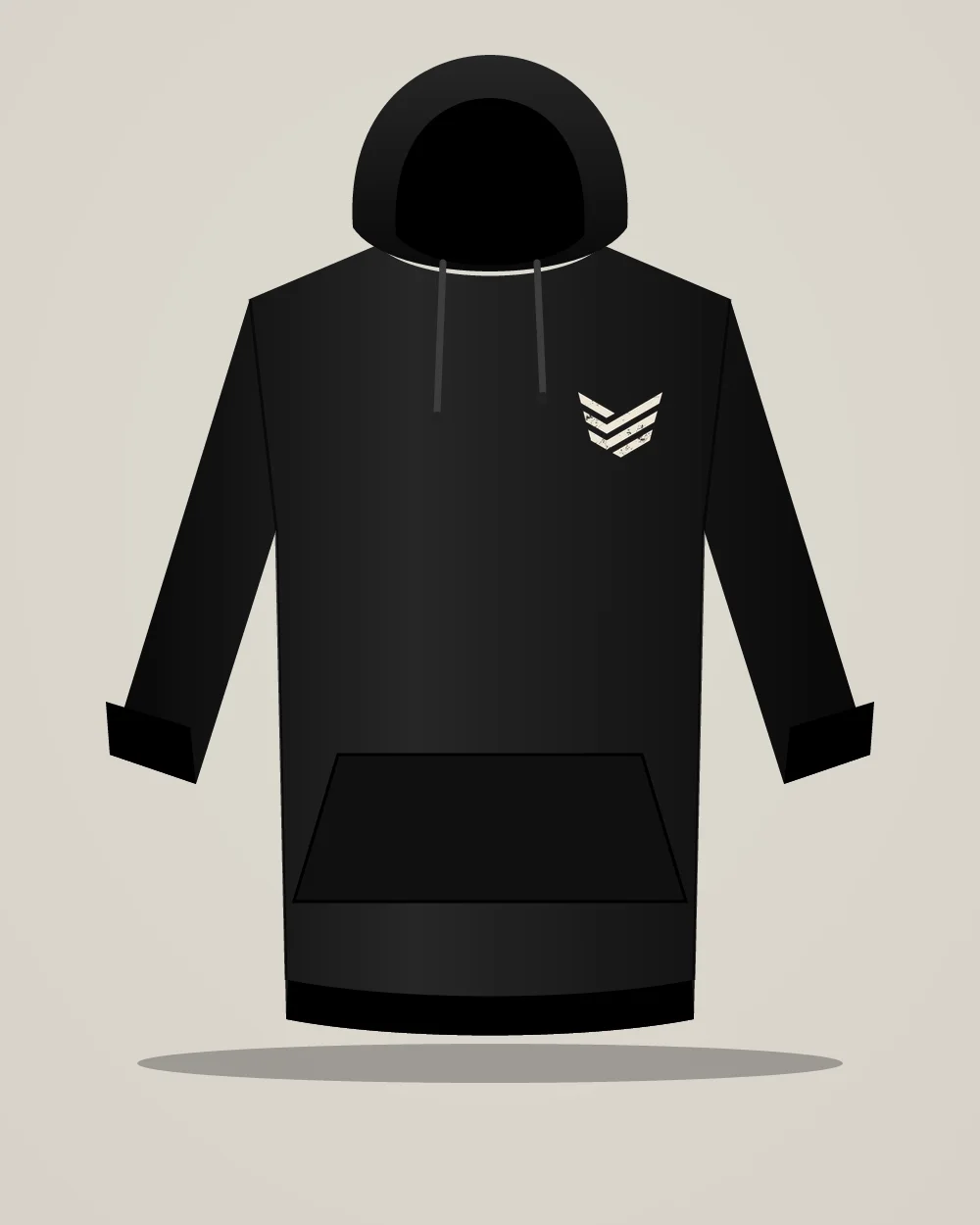 Stand Watch Hoodie, Black, view 5