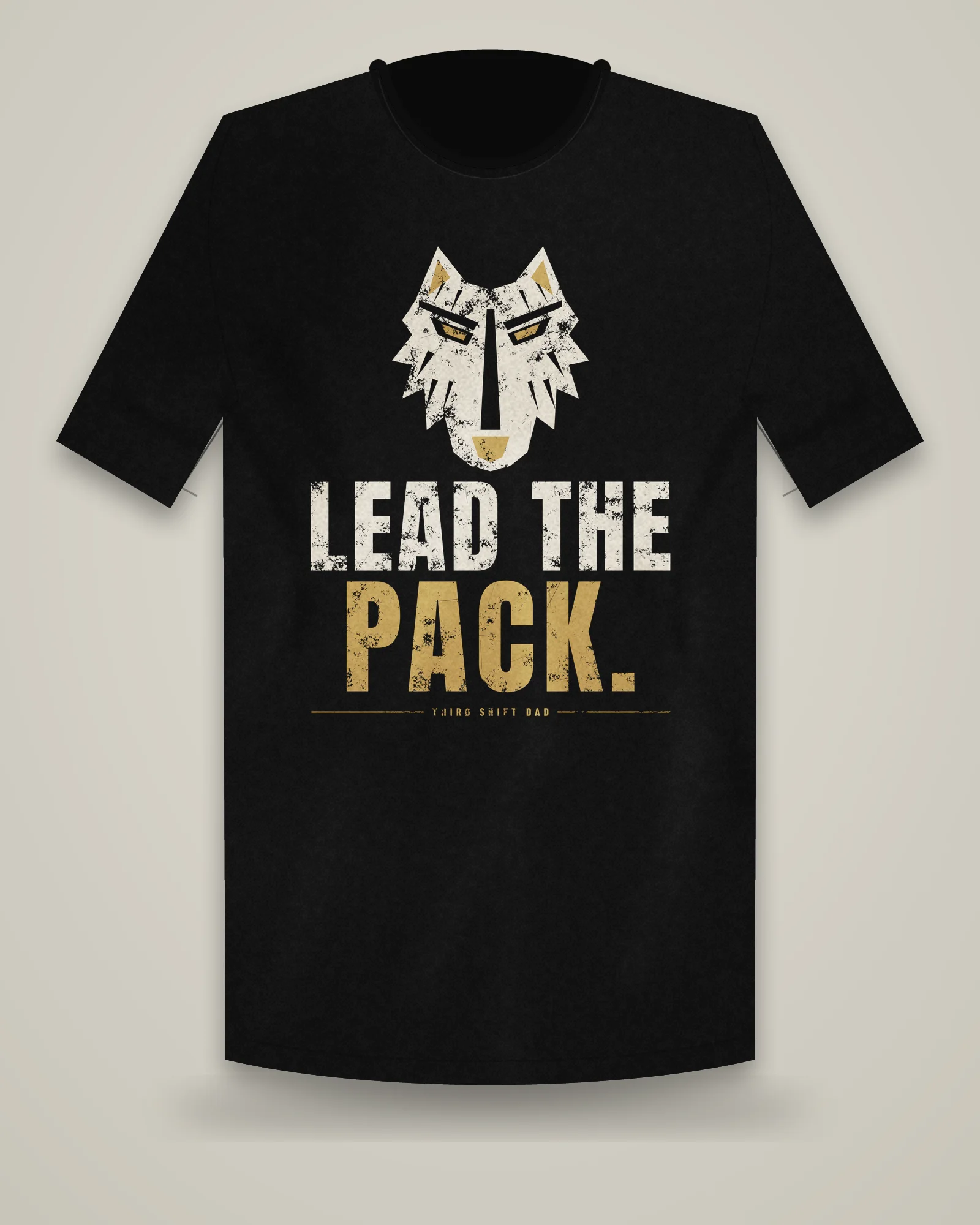 Lead The Pack Tee, Black, view 3
