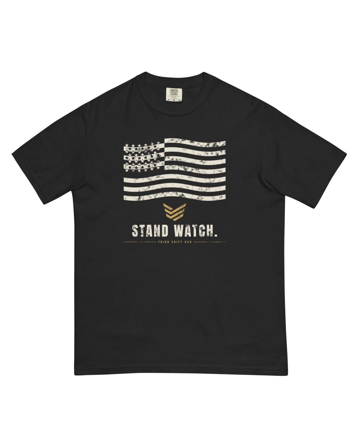 Subdued Flag Chevron Tee
